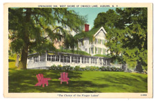 Auburn New York c1950's Springside Inn, hotel on the shore of Owasco Lake picture
