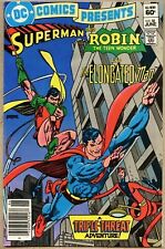 DC Comics Presents #58-1983 fn 6.0 Superman Elongated Man / Robin Make BO picture