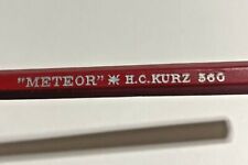 Rare H.C. Kurz German Pencil METEOR 560 UNUSED RED 1930s  picture