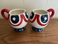 Johanna Parker Carnival Cottage/Magenta Patriotic America July 4th Coffee Mug picture