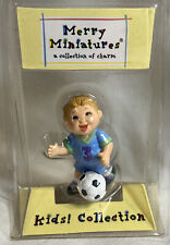 Speedy 2000 Merry Miniatures-Kids Collection  Figurine Soccer Blonde picture