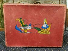 Vintage WALT DISNEY ALICE IN WONDERLAND LUNCH/ SUITCASE/ DOLL CASE By Neevel picture
