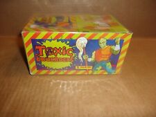 1991 Panini Toxic Crusaders 100 Pack sticker box Factory Sealed 600 Stickers Ttl picture