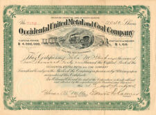 Occidental United Metal and Coal Co. - Mining Stocks picture