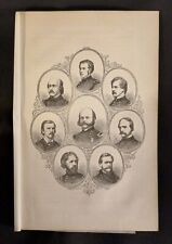 1865 Civil War Portraits Of Prominent Union Generals Incl. Maj Gen A. Burnside picture