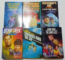 Star Trek TOS The Original Series Lot of 6 Vintage HC Hardcover Books SEE PICS picture