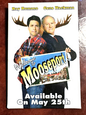RAY ROMANO/ GENE HACKMAN 2004 WELCOME TO MOOSEPORT Pin Movie PROMOTIONAL Button picture