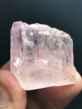 102 CTS AMAZING NATURAL BI-COLOR MATERIAL KUNZITE CRYSTAL FROM AFGHANISTAN picture
