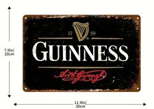 Metal Sign, Retro Beer Plaque, Wall Decor Guinness Beer picture