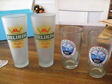 Belize Mayan beer Belkin Brewery ale Lighthouse beer glasses Caribbean Islands picture