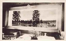 RPPC Bend Oregon Pilot Butte Inn Picture Window Demolished 1973 OR Postcard picture