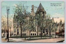 Fort Wayne IN Indiana Hoagland School Antique Postcard 1911 picture