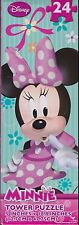 Minnie Mouse tower puzzle Disney 5 inch x 18.8 inches 12.7 cm x 47.7 Jigsaw I picture