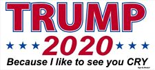Pro Trump 2020 Anti Liberal Pro Conservative sticker decal picture
