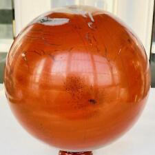 Natural Red jasper Sphere Quartz Crystal reiki Ball Healing 3780g picture
