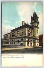 Lancaster PA Pennsylvania - Post Office - Postcard - circa 1905 picture