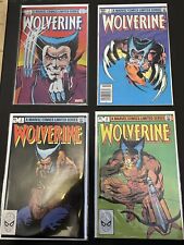Wolverine Vol 1 VF/NM- 1-4 (Issue 1 Is Foil)Frank Miller Claremont 1982 picture