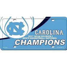 north carolina tar heels 2017 champions ncaa basketball license plate usa made picture