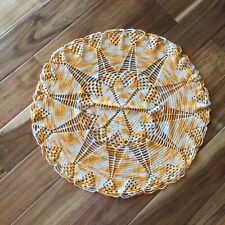 Beautiful Handmade Vintage Large 22-23 inch Doily picture