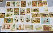 ~Victorian French Advertising /Trade Cards ~1880's-90's~Lot of 31~Original~ picture
