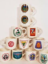 Vintage Boy Scouts Order Of The Arrow Lot Of 11 Coffee Cups Conclave Goshen Expo picture