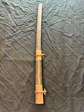 Roby Sword Company Civil War Model 1850 Foot Officers Scabbard, Missing Drag picture