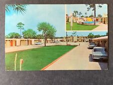 The Papagaya Motel Fort Walton FL Chrome Postcard H2048080205 picture