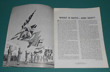 Vintage NATO Shield Of Freedom Satanic History One World Order Propaganda picture