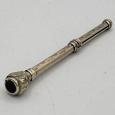 Victorian Retractable Pencil With Red Jewel End picture