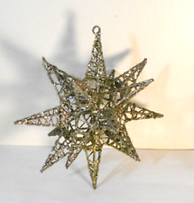 authentic Antique Victorian Christmas Ornament-Sputnik Star burst 6