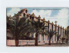 Postcard San Gabriel Mission California USA picture