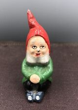 Vintage  Lead Gnome Sitting Figure Britians picture