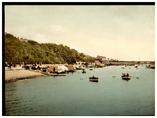 England. Southend-on-Sea. Pier and Bathing Place Looking East. Vintage photoc picture