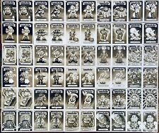 2023 TOPPS GARBAGE PAIL KIDS OH THE HORRIBLE COMPLETE 60 CARD SEPIA SET RARE picture