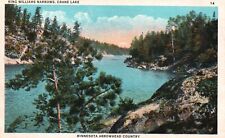 Postcard MN Arrowhead Country King Williams Narrows Crane Lake Vintage PC H5069 picture