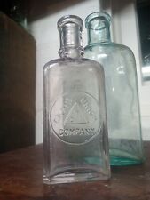 Antique Grand Union Tea Bottle Amethyst  picture