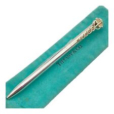 Tiffany & Co. Ballpoint Pen Caduceus 925 silver Black ink 24.9g picture