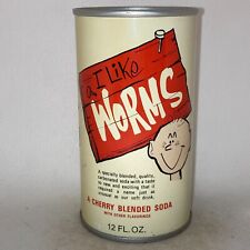I Like Worms Cherry soda can picture