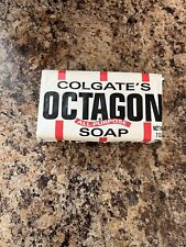 Vintage Colgate Octagon All Purpose Soap New Sealed 7 oz picture