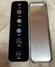 Mercedes-Benz Official Logo 80 Year Anniversary 1909-1989 Set 6 Pins Collectible picture