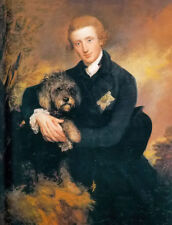 Oil painting thomas gainsborough Henry Scott 3rd Duke of Buccleuch with dog art picture