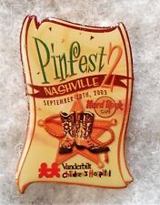 HARD ROCK CAFE NASHVILLE PINFEST 2 PIN COLLECTORS EVENT PIN # 19644 picture
