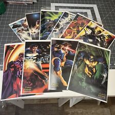1994 Marvel Flair FlairPrints - Jumbo (6 1/2x 10) Cards Set of 10 picture