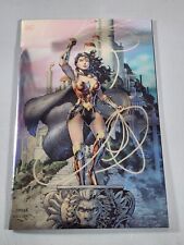 Wonder Woman #1 2nd Print Cover B Jim Lee Foil Variant DC 2023 picture