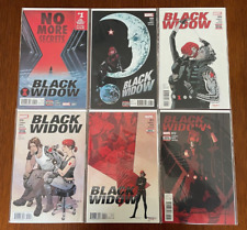 Lot - Black Widow (Marvel Comics 2016-2017) 1st Print - #7, 8, 9, 10, 11, 12 NM picture