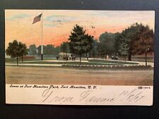 Postcard Fort Hamilton NY - Scene in Fort Hamilton Park picture