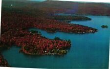 Vintage Postcard- American Legion Mounain Camp, Tupper Lake, NY picture