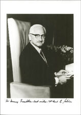 ALBERT B. SABIN - INSCRIBED PHOTOGRAPH SIGNED CIRCA 1961 picture