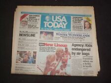 1995 NOVEMBER 3-5 USA TODAY NEWSPAPER - KIDS ENDANGERED BY AIR BAGS - NP 7806 picture