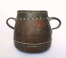 1700's, Rare Antique 1.4kg Copper Casting Pot , Islamic Ottoman-Mamluk picture